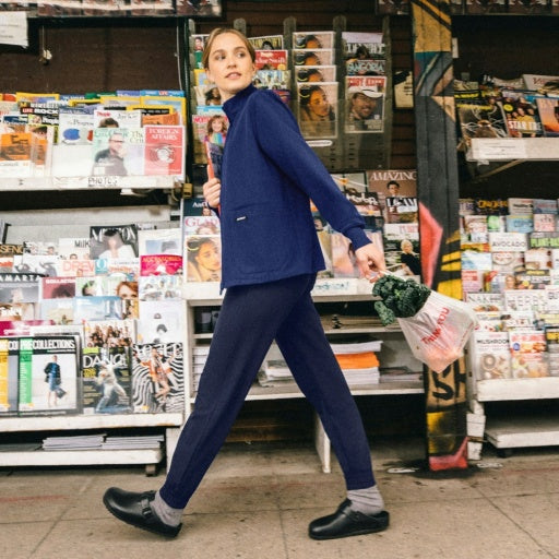 ULTRAlast W20002 Women's Neo Cargo Scrub Joggers Midnight Navy