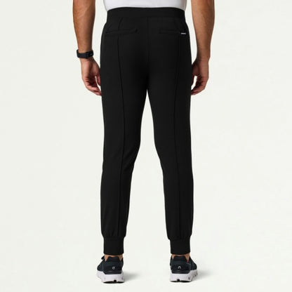 ULTRAsoft M40002 Men's Rowan Slim Scrub Joggers Black
