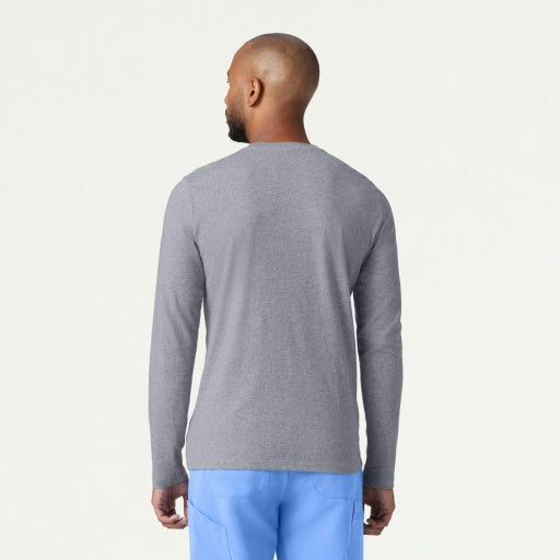 Regenerative Organic Certified® Cotton M30002U Men's Regenx Cotton Underscrub Heather Gray