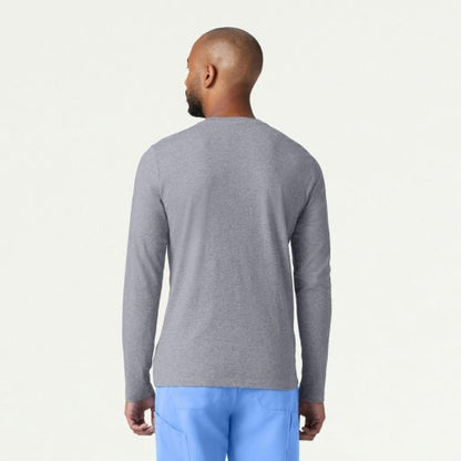 Regenerative Organic Certified® Cotton M30002U Men's Regenx Cotton Underscrub Heather Gray