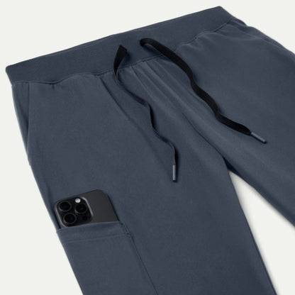 ULTRAlite W20037 Women's Silex 6-Pocket Slim Scrub Joggers Carbon Gray