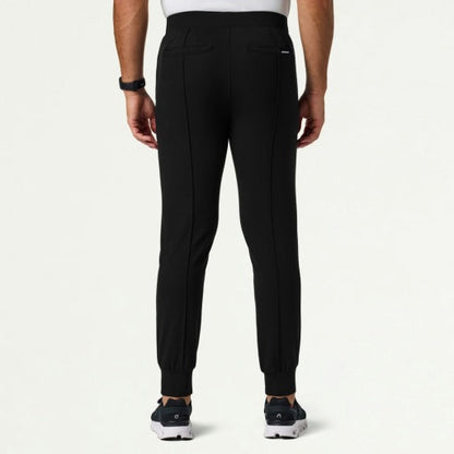 ULTRAsoft M40002 Men's Rowan Slim Scrub Joggers Black