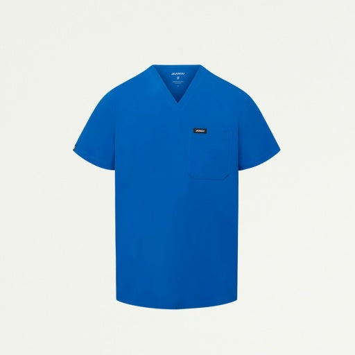 ULTRAlite M10004 Men's Holmes 1-Pocket Scrub Top Royal Blue