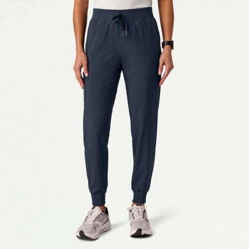 ULTRAlite W20037 Women's Silex 6-Pocket Slim Scrub Joggers Carbon Gray