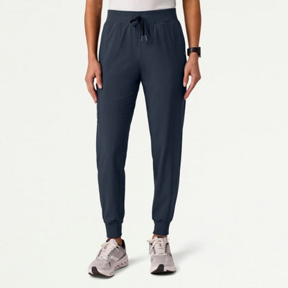 ULTRAlite W20037 Women's Silex 6-Pocket Slim Scrub Joggers Carbon Gray