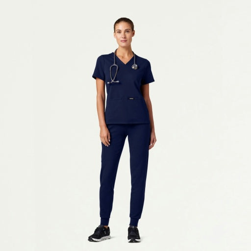 ULTRAsoft W40001 Women's Rubi Slim Scrub Joggers Midnight Navy
