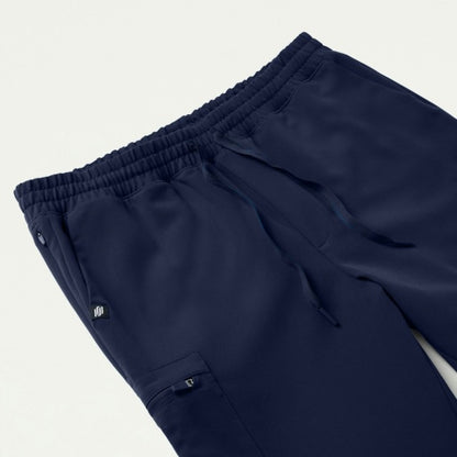 ULTRAlast M20002 Men's Osmo 8-Pocket Scrub Joggers Midnight Navy