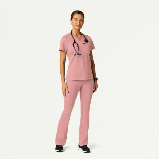ULTRAsoft W40005 Women's Perri Yoga Scrub Pants Mauve