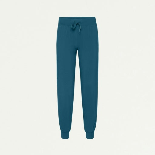 ULTRAlite W20037 Women's Silex 6-Pocket Slim Scrub Joggers Caribbean Blue