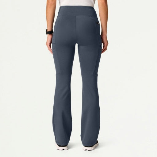 ULTRAsoft W40005 Women's Perri Yoga Scrub Pants Carbon Gray