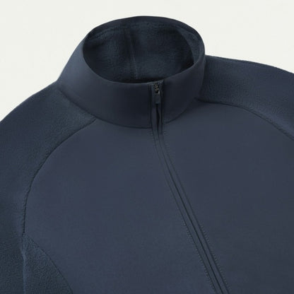 Hybrid Fleece W60018 Women's Cloud Hybrid Fleece Bomber Jacket Carbon Gray