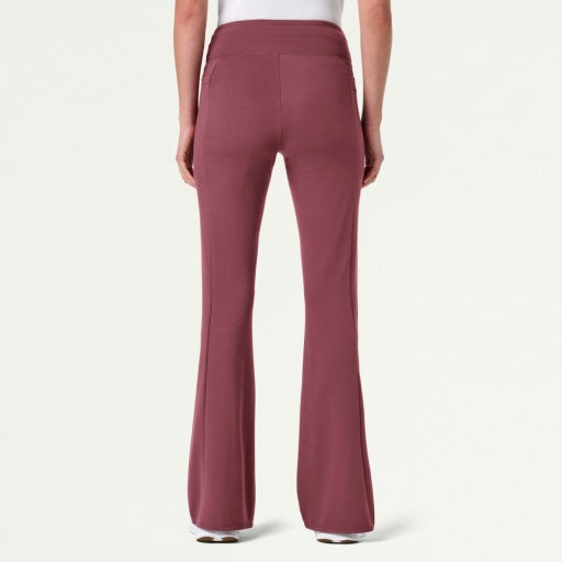 ULTRAsoft W40006 Women's Lina Yoga Flare Scrub Pants Rosewood