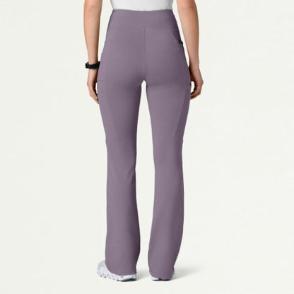 ULTRAsoft W40005 Women's Perri Yoga Scrub Pants Titanium