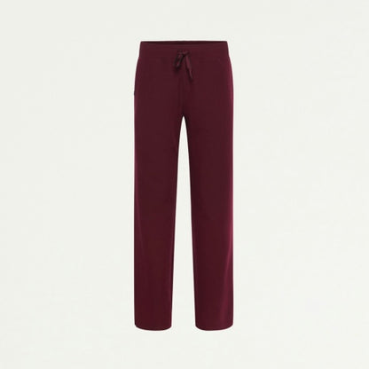 ULTRAlast W20001 Women's Xenos Knit-Waist Scrub Pants Burgundy