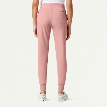 ULTRAlast W20003 Women's Silex Slim Knit-Waist Scrub Joggers Mauve