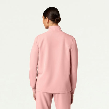 ULTRAlast W60001 Women's Ceri 6-Pocket Scrub Jacket Mauve