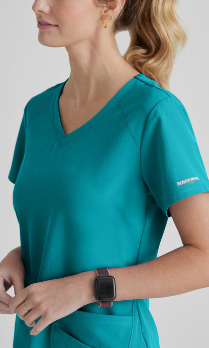 Skechers SK101 Breeze Scrub Top Teal