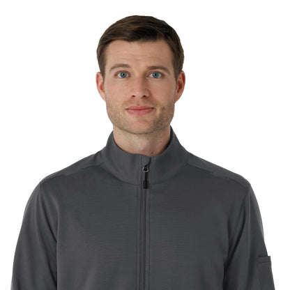Rugged Flex C86912 Men's Half Zip Pewter