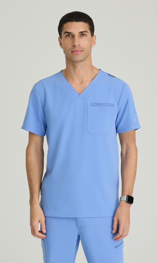 Barco Unify BUT153 Rally Scrub Top Ciel Blue