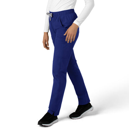 Force Essentials C51213 Women's Straight Leg Scrub Pants Galaxy Blue
