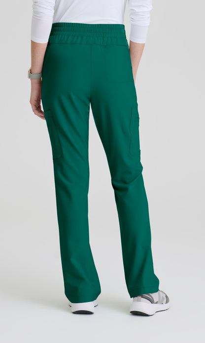 Grey's Anatomy Evolve GSSP729 Sky Pant Hunter Green - back