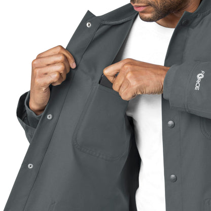 Force Essentials C85013 Unisex Chore Coat Pewter Model Image Alternate | Carhartt