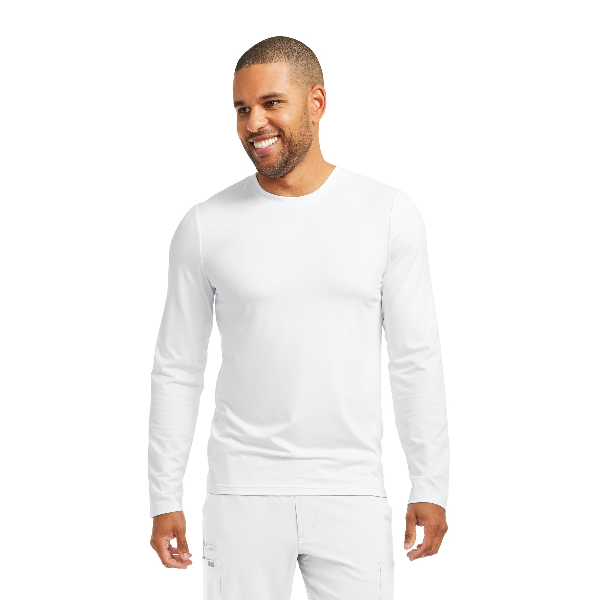 Forward LT112 Men's Long Sleeve Tee White Image