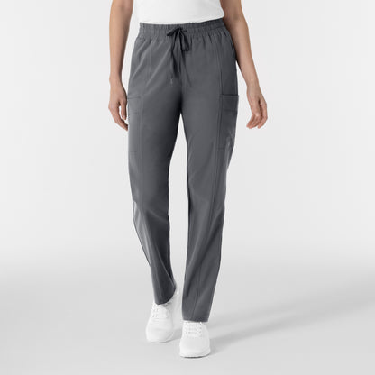 RENEW 5254 Women’s High Waist Tapered Scrub Pants Pewter