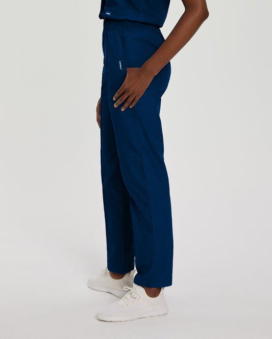 Essentials 8320 Women's Scrub Pants Navy Image