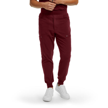 CRFT WB417 Men's Jogger Scrub Pants Wine Image