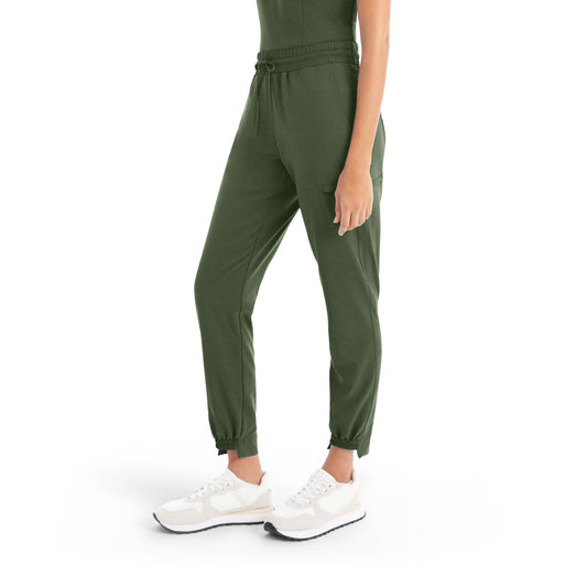 CRFT WB415 Women's Jogger Scrub Pants Olive Image