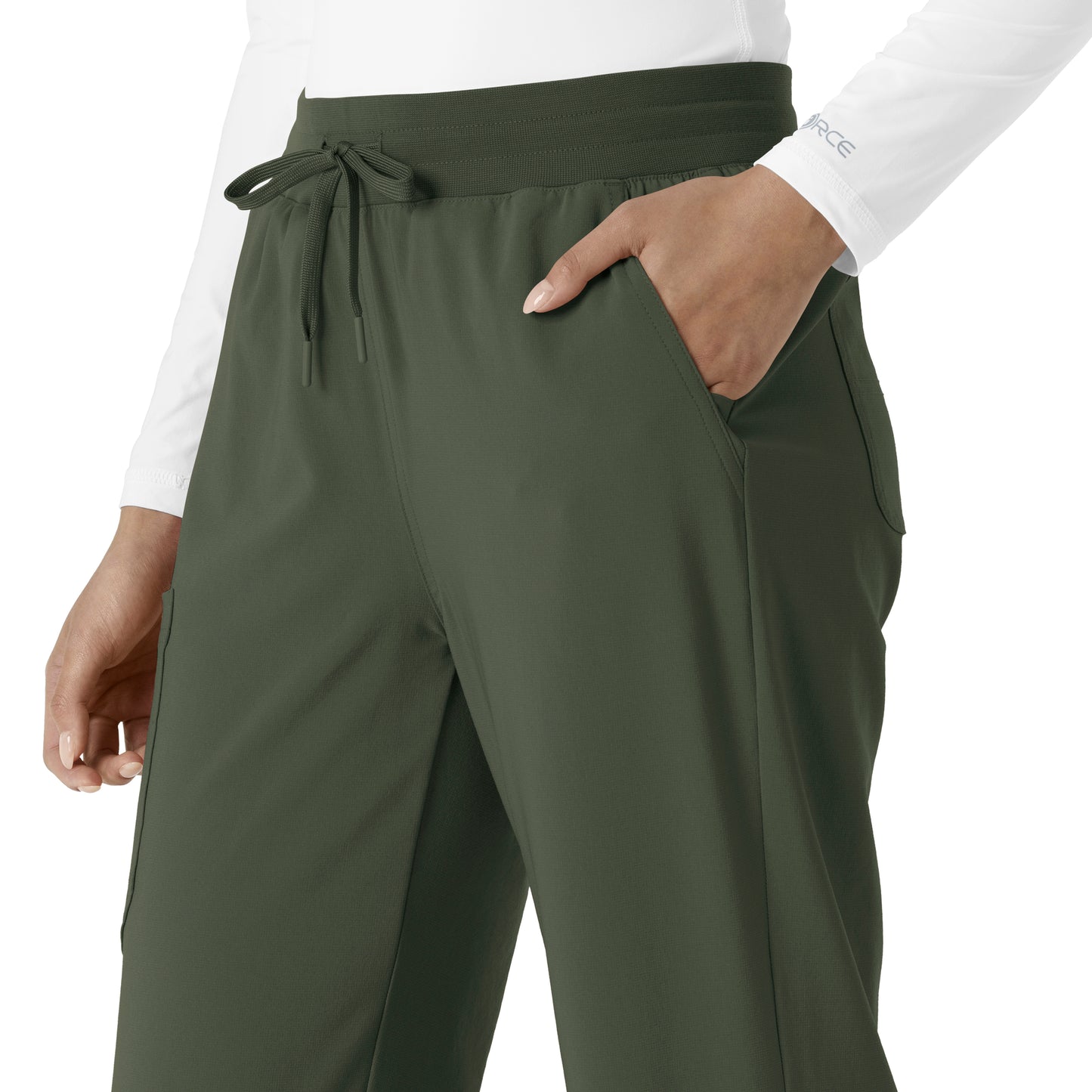 Force Cross-Flex C53310 Women's Boot Cut Scrub Pants Olive