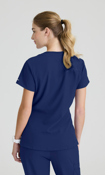 Skechers SKT147 Dignity Scrub Top Navy