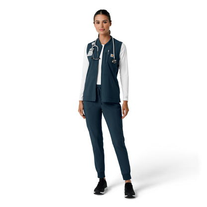 Force Cross-Flex C82510 Women's Lightweight Scrub Vest Navy