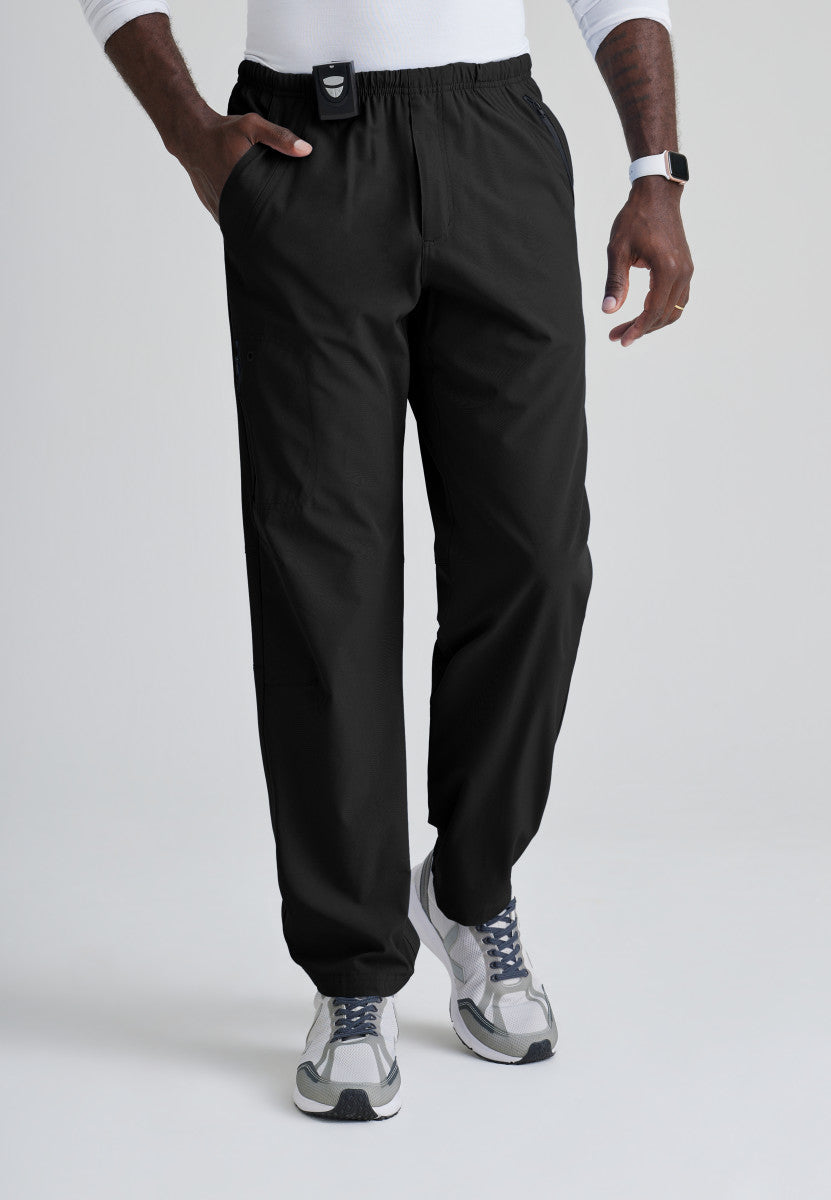 Barco One 0217 Amplify Scrub Pants Black