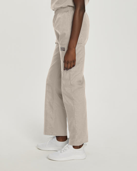 Scrub Zone 83221 Women's Cargo Scrub Pants Sandstone Image