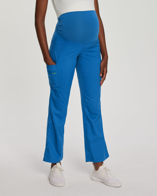 ProFlex 2399 Women's Maternity Scrub Pants Royal Image