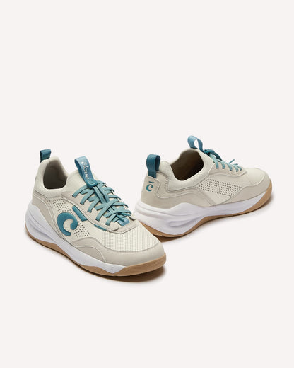 Clove Women's Strada Shoes Cream / Teal / Gum