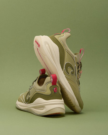 Women's Strada Shoes Green Olive