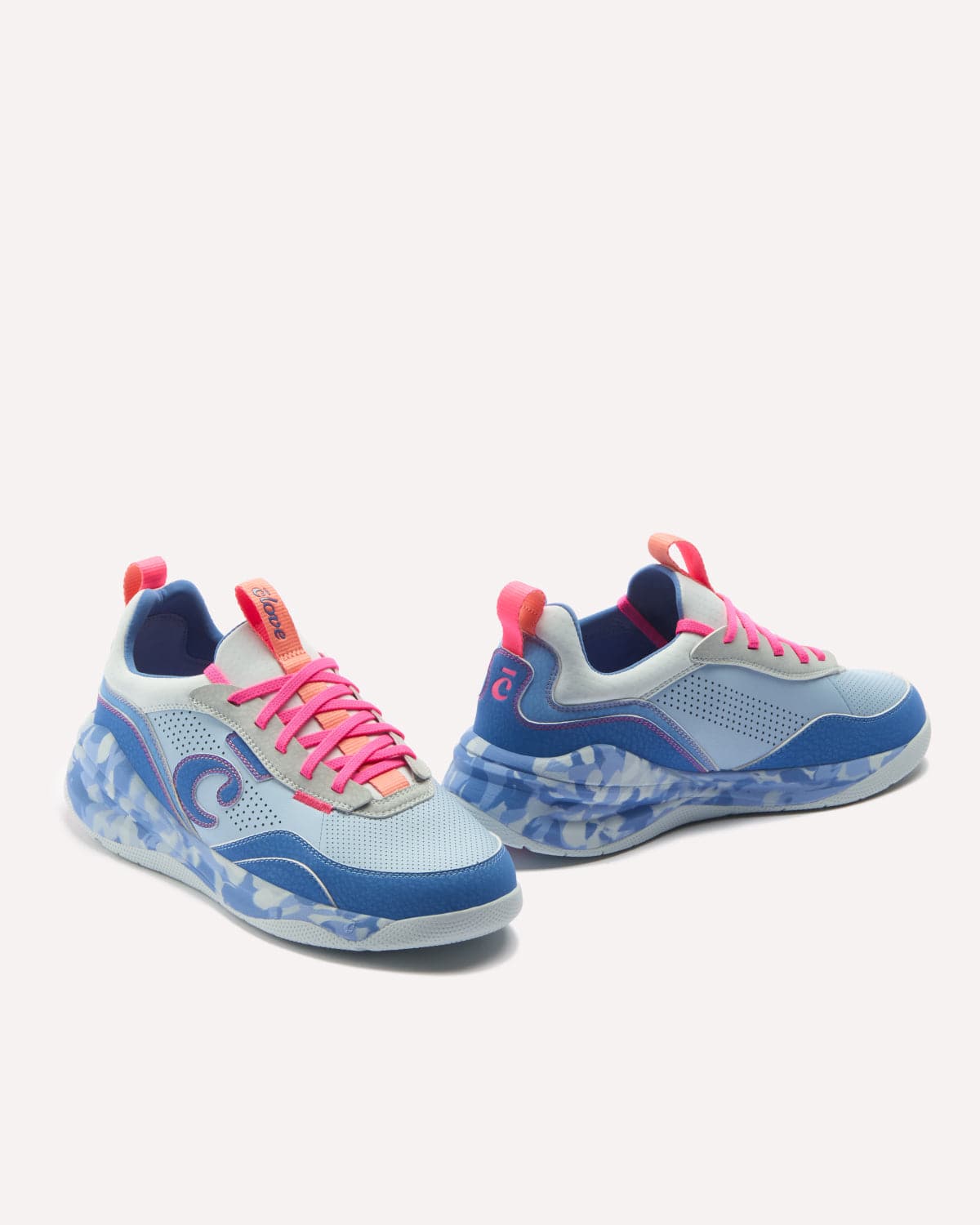 Men's Strada Shoes Sky Blue Marble