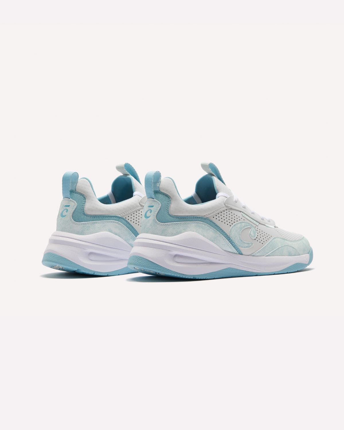 Men's Strada Shoes White / Brushed Aqua