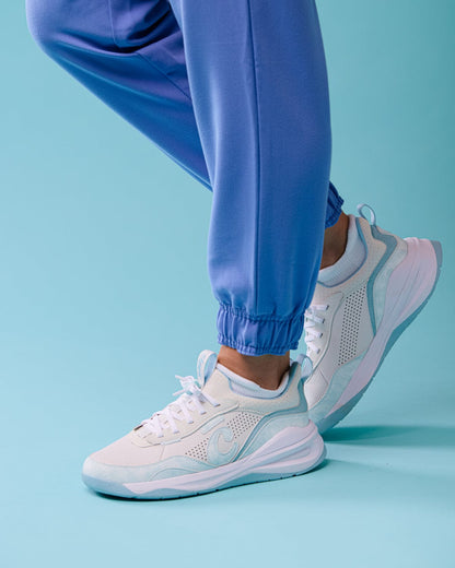 Women's Strada Shoes White / Brushed Aqua