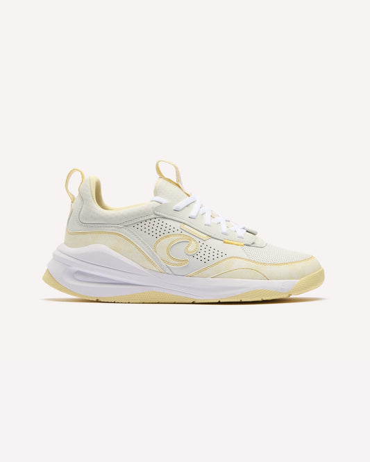 Women's Strada Shoes White / Brushed Yellow
