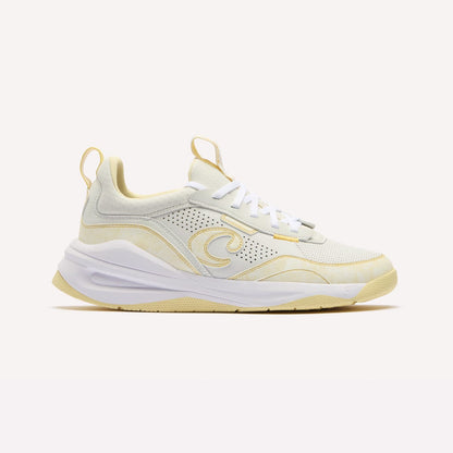 Women's Strada Shoes White / Brushed Yellow