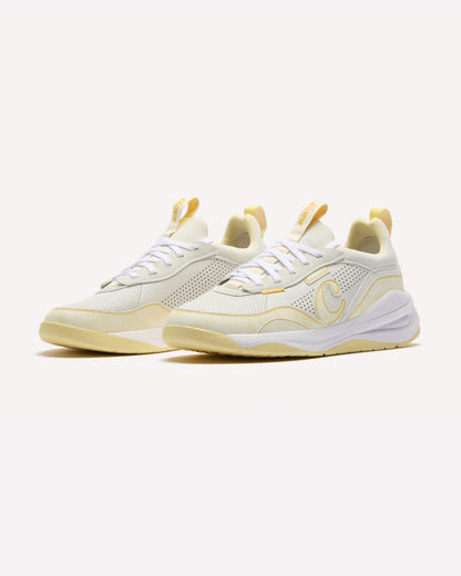 Women's Strada Shoes White / Brushed Yellow