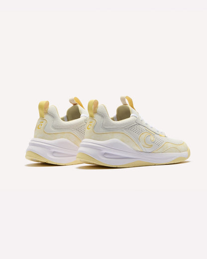 Men's Strada Shoes White / Brushed Yellow