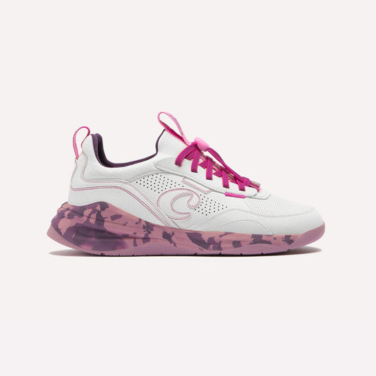Men's Strada Shoes White Mauve Marble