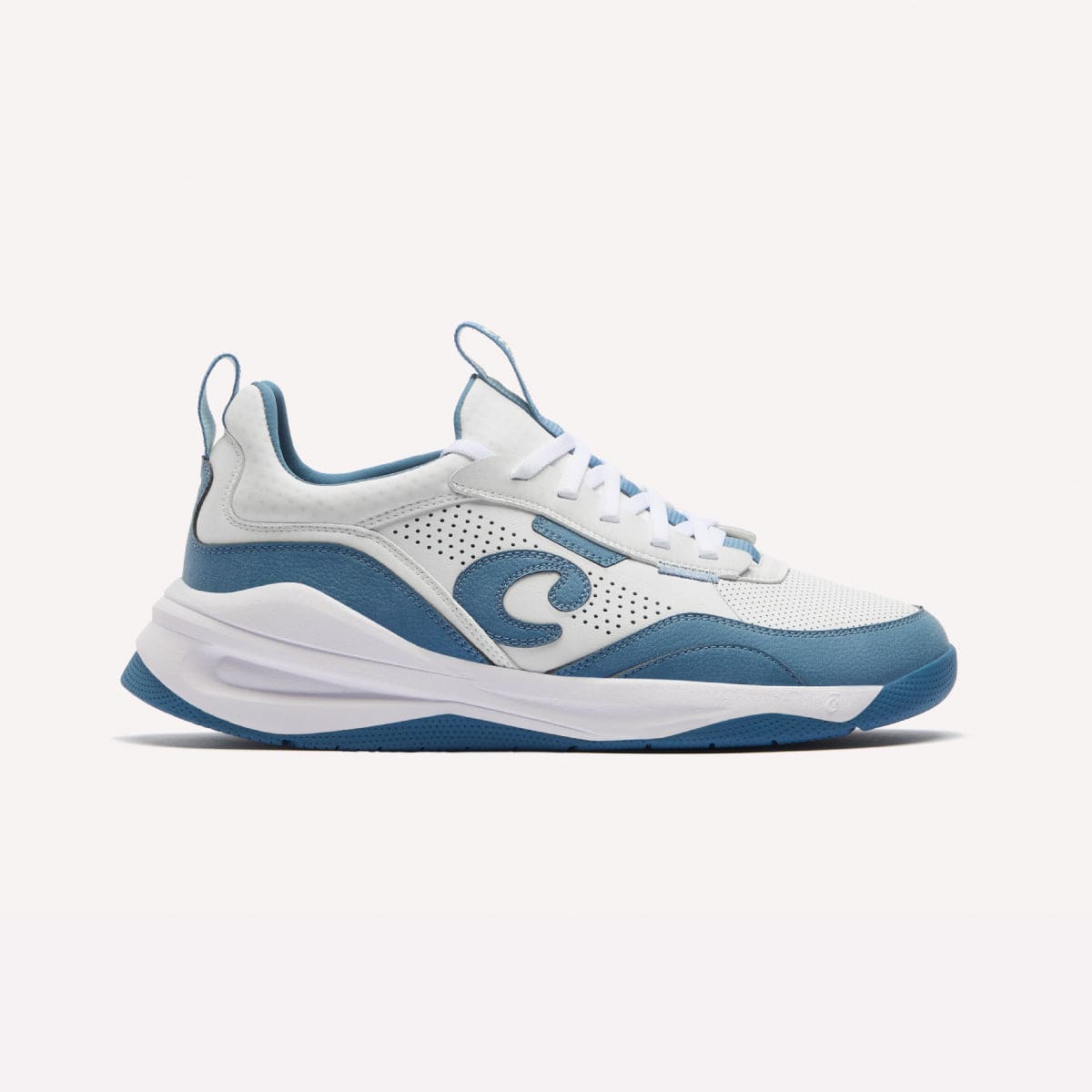 Men's Strada Shoes White / Ocean Blue