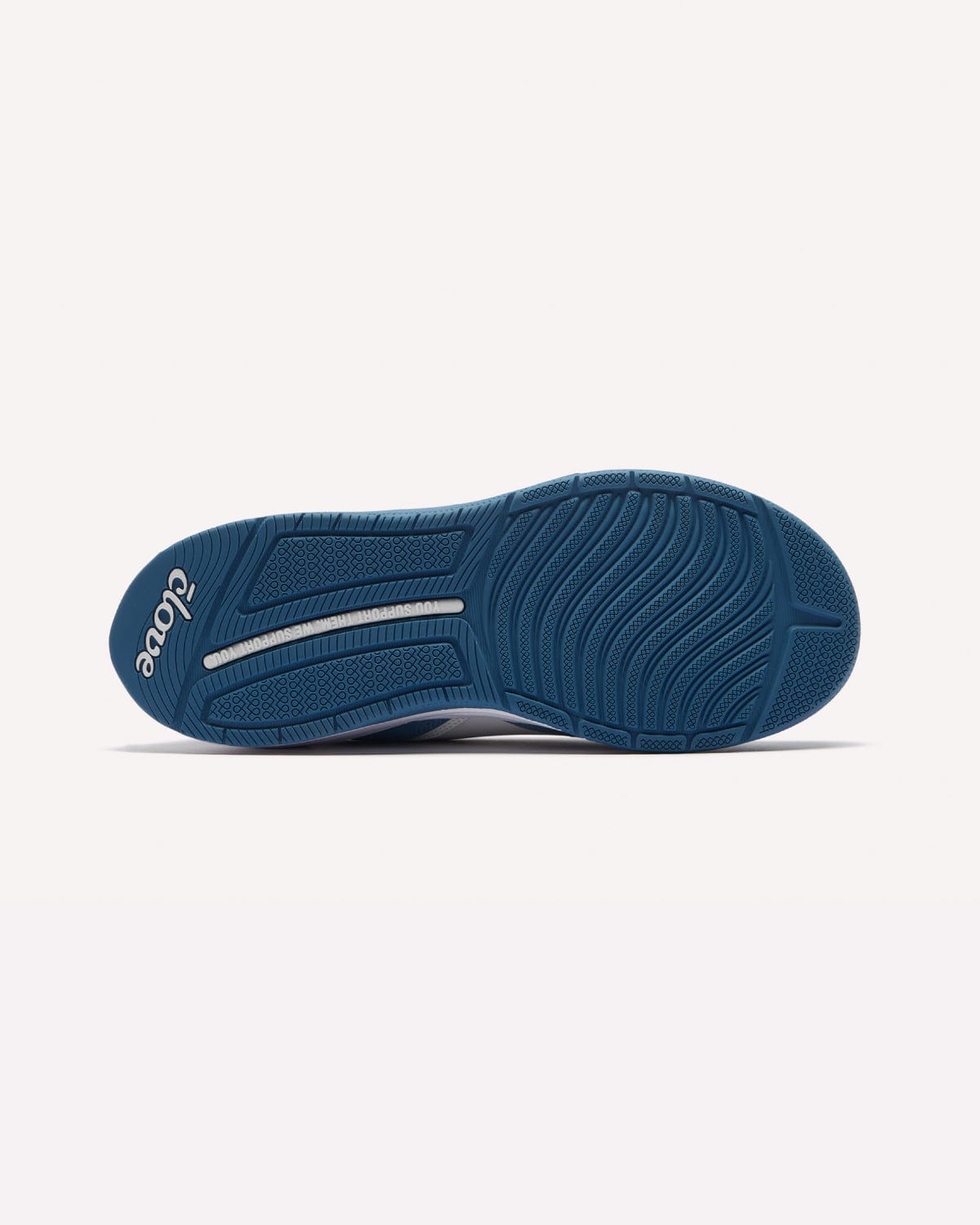 Men's Strada Shoes White / Ocean Blue