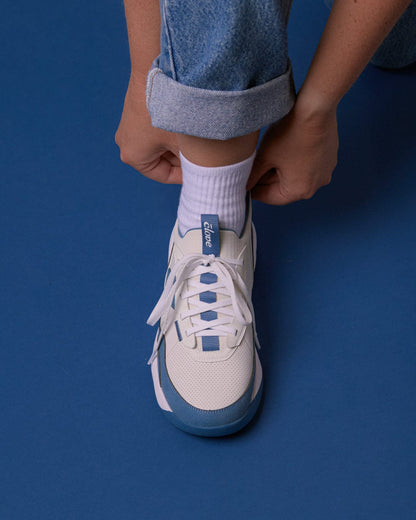 Women's Strada Shoes White / Ocean Blue